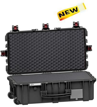 7626.B GT Line Mod.  Waterproof Watertight Case With Wheels, 832 x 466 x 279mm