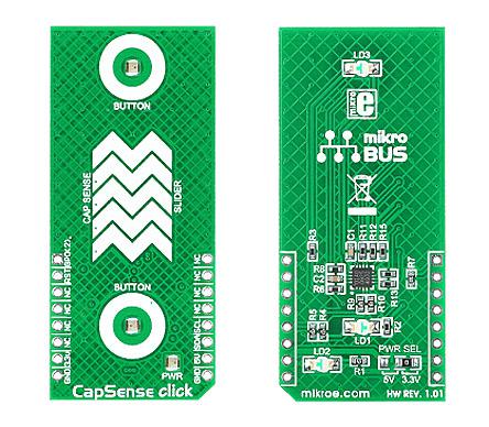 MIKROE-1446 MikroElektronika Capsense Click mikroBus Click Board for CY8C20IA0