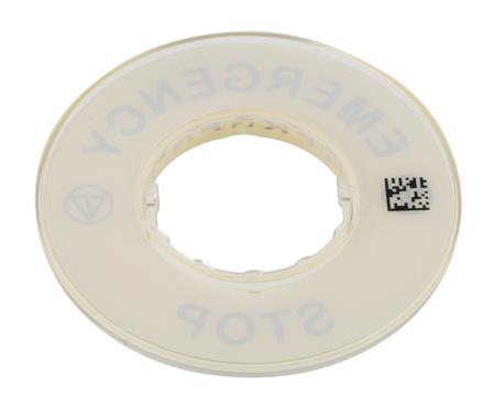 ZBY9320 Schneider Electric Harmony XB Legend Plate for use with Various