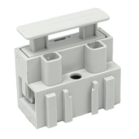 271-8279 RS PRO Fused Terminal Block, 1-Way, 20A, 25mm Wire, Screw Down Termination