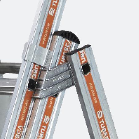 01253008 TUBESCA Aluminium Combination Ladder 8 steps 2.33m open length