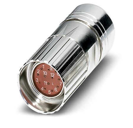 1607340 Phoenix Contact Circular Connector, 17 Contacts, Cable, M23 Connector, Plug, Female, IP67, RF Series