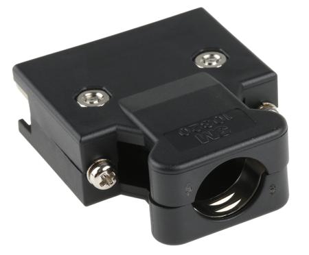 10320-52A0-008 3M 103 Series Polymer D Sub Backshell, 20 Way, Strain Relief
