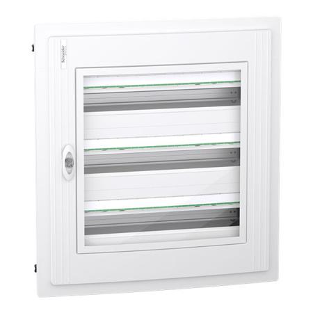LVSXH324 Schneider Electric PrismaSeT Series Metal, Plastic Enclosure, IP40, Viewing Window, 660 mm x 648 mm x 129mm