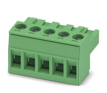1926264 Phoenix Contact, 5mm Pitch, MSTBT 2.5 HC/ 5-ST, 5 Way, Pluggable Terminal Block, Plug, Screw Termination,