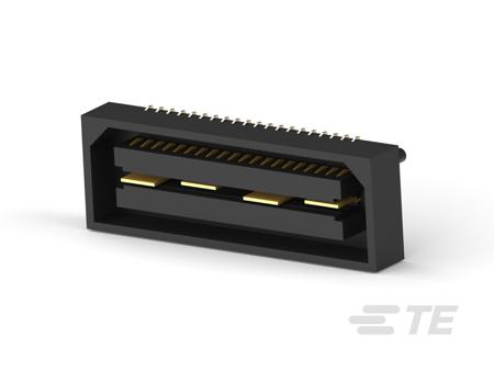1658043-1 TE Connectivity MICTOR Series Vertical Board Mount PCB Connector, 40 Contact(s), 0.8mm Pitch, Shrouded