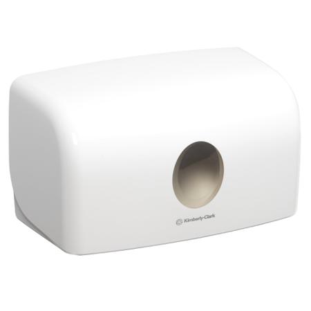 6956 Aquarius ABS White Wall Mounting Paper Towel Dispenser, 287mm x 142mm x 159mm