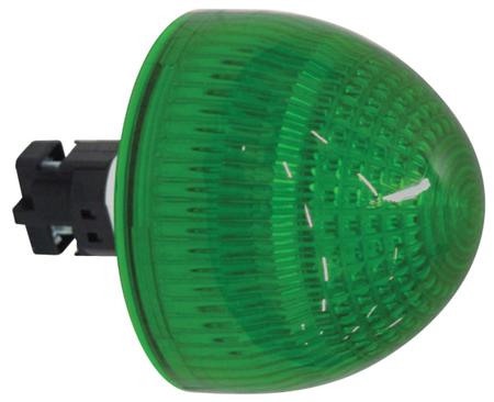 HW1P-5Q4-G Idec Green Panel Mount Indicator, 24.1 x 22.3mm Mounting Hole Size
