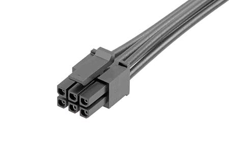 2147552061 Molex 6 Way Female Micro-Fit 3.0 to 6 Way Female Micro-Fit 3.0 Wire to Board Cable, 150mm