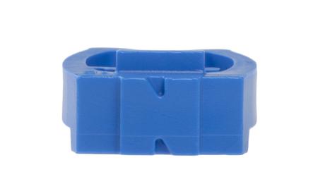 539-00003-SMCLIPN-PA66-BU HellermannTyton Smart Meter Push On Cable Marker, Pre-printed "N", Blue