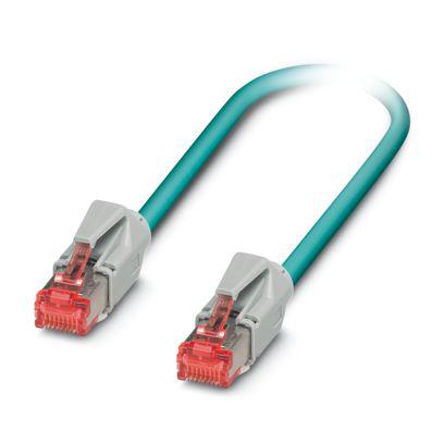 1422651 Phoenix Contact, 50m Cat5, Light Blue RJ45 to Male RJ45 Male, Shielded Shielded, Terminated Polyurethane Sheath