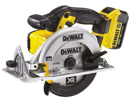 DCS391M2-GB DeWALT 165mm Cordless Hand-Held Circular Saw, 18V, Type G - British 3-Pin