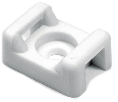 151-30504 HellermannTyton White Cable Tie Mount 15.5 mm x 21.8mm, 7.9mm Max. Cable Tie Width
