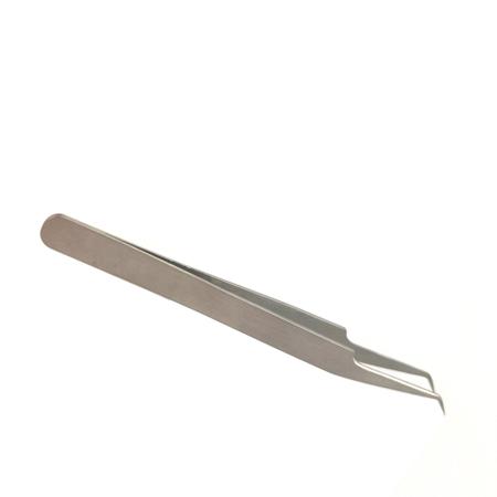 429-758 RS PRO 120mm, Low Carbon Austenitic Steel, Bent, Extra Fine, Tweezer