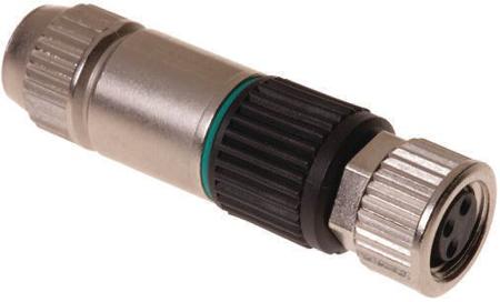 21021512405 HARTING, HARAX 4 Pole Din Socket, Female, Cable Mount