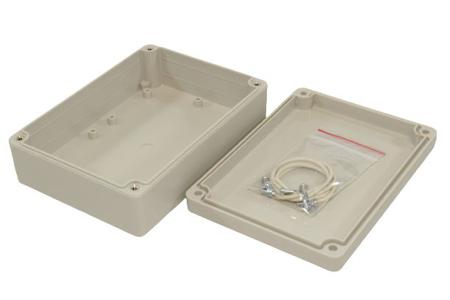 RP1205 Hammond RP Series Light Grey ABS General Purpose Enclosure, IP65, Light Grey Lid, 145 x 105 x 40mm