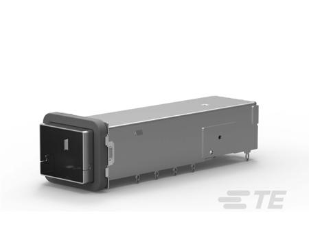 2297551-2 TE Connectivity QSFP Series 72 Port Straight Cage, Solder Termination