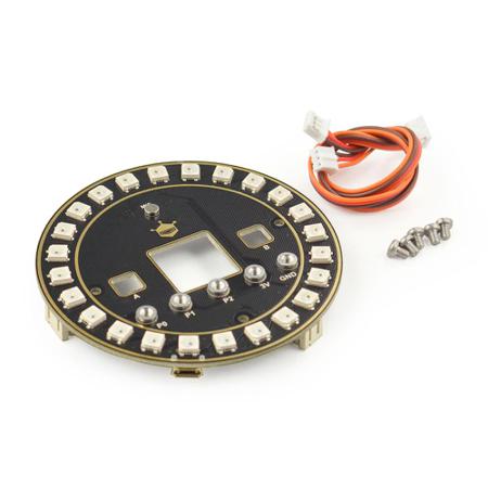 ROB0150 DFRobot , Micro: Circular RGB LED Expansion Board LED Expansion Board for WS2812 for Micro:bit -