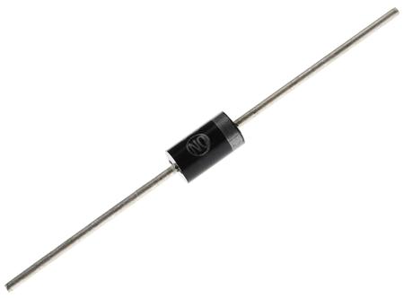 1N5406G onsemi 600 V 3 A Diode Recovery 2-Pin DO-201AD