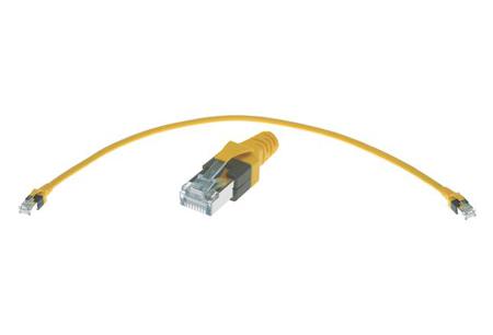 09474747117 HARTINGRJ-45 Series, 7m Cat6, Yellow RJ45 to Male RJ45 Male, S/FTP, Terminated Polyurethane Sheath