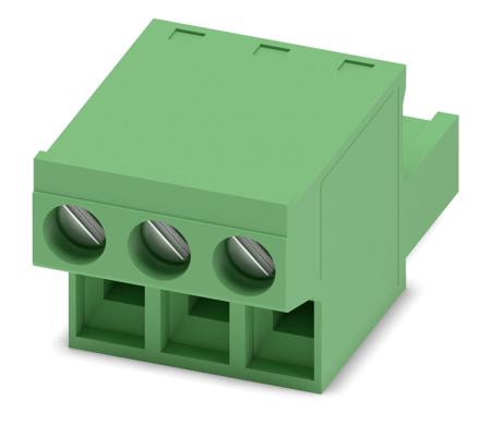 1777293 Phoenix Contact, 5.08mm Pitch, FRONT-MSTB 2.5/ 2-ST-5.08, 3 Way, , Pluggable Terminal Block, Plug, Cable Mount, Screw