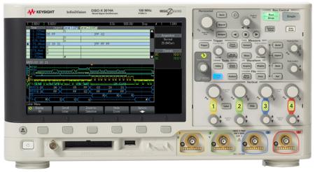 MSOX3052A Keysight Technologies  3000 X Series, 500MHz Bench Oscilloscope, 2 Analogue Channels, 16 Digital Channels - RS