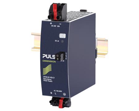 CP20-241-R2-C1 PULS CP20 DIN Rail Power Supply, 240V ac, dc Input, 24V dc Output, 20A Output, 480W