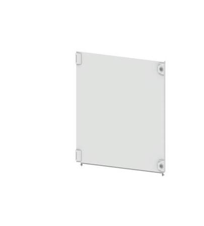 8PQ2075-6BA01 Siemens 8PQ2080 Series Sheet Steel RAL 7035 Module Door, 750mm H, 600mm W, 25mm D for Use with Sivacon S4