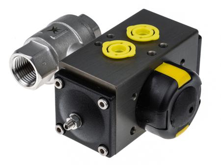 760-5621 RS Pro Ball Pneumatic Valve, 1/2 in BSP