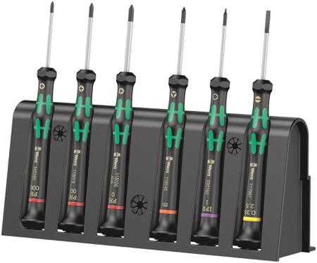05030181001 Wera Precision Screwdriver Set, 6-Piece