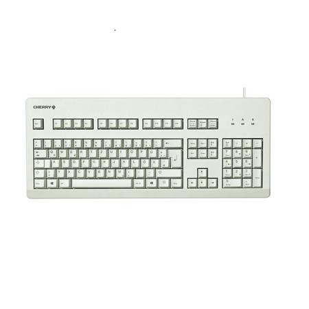 G80-3000LSCDE-0 Cherry CHERRY G80-3000 Wired USB Keyboard, QWERTZ (German), Light Grey