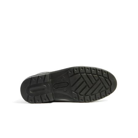 912CBK100 912 Unisex Black Steel  Toe Capped Safety Shoes, UK 10, EU 44