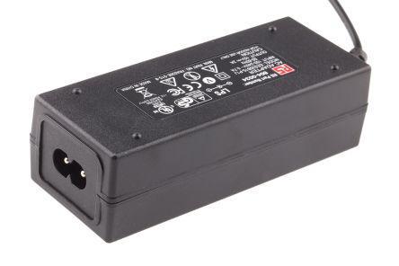 804-0034 RS Pro 30W Desktop Power Supply, 100 → 240 V ac, 15V dc 2A Output Level V 1 Output, C8