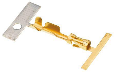 85969-8 TE Connectivity AMPMODU Mod IV Crimp Terminal, Female, 0.2mm² to 0.6mm², 24AWG to 20AWG, Gold over Nickel Plating