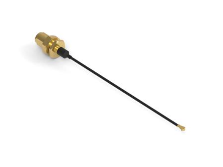 2016695-2 TE Connectivity 2016695 Series, 100 mm, RF Coaxial, Terminated 50 Ω