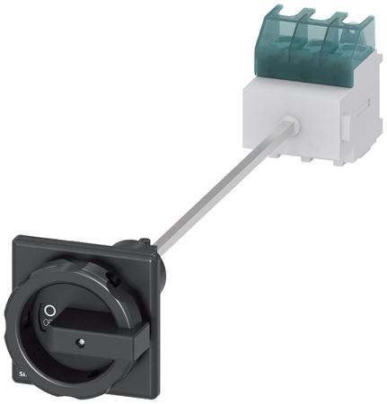 3LD2545-0TK51 Siemens Switch Disconnector, 3 Pole, 63A Max Current, 63A Fuse Current