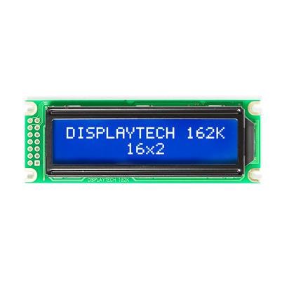 162K CC BC-3LP Displaytech  162K Alphanumeric LCD Display, White on, 2 Rows by 16 Characters, Transmissive
