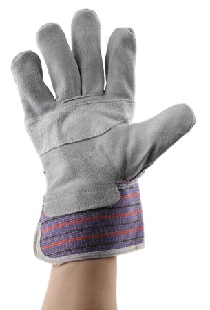 184-8055 RS PRO Cotton Leather-Coated Rigger Gloves, size Extra Large