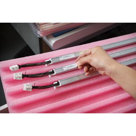 M7-31-423 Brady B-423 Black on White/Transparent Cable Labels, 38.1 mm Width, 38mm Label Length, 38.1mm Label Width