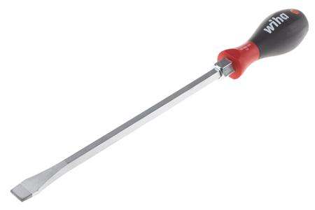 03232 Wiha Slotted  Screwdriver, 14 mm Tip, 250 mm Blade, 371 mm Overall