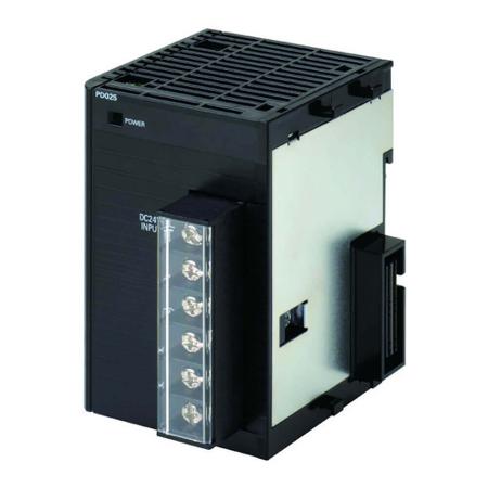 CJ1W-PD025 Omron PLC Power Supply CJ1W Series CJ1M Series, 19.2 → 28.8 V dc, 5 V dc, 24 V dc, 5 A 25W 81.6 x 90 x 60 mm
