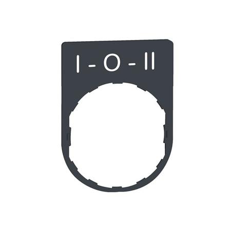 ZBYP2186 Schneider Electric Marking Accessory for Use with Pushbuttons, i-o-ii