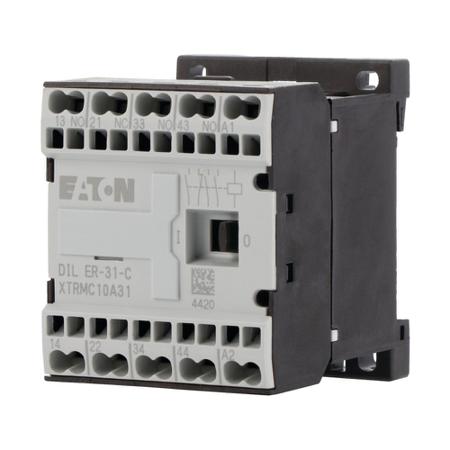 231817-DILER-31-C-42V50HZ-48V60HZ- Eaton Moeller DILER DILER Contactor Relay, 48 V Coil, 4-Pole, 6 A, 25 VA, 1 NC, 3 N/O, 600 V ac