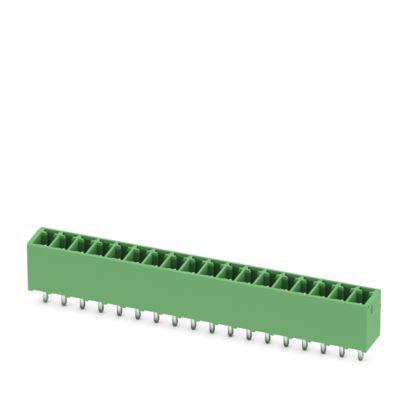 1843761 Phoenix Contact Straight Solder PCB Header, 18 Contact(s), 3.5 mm Pitch, 1 Row, Shrouded