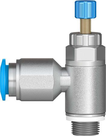 GRLA-1-8-QS-8-RS-D Festo GRLA Series Exhaust Regulator, 8mm Tube Inlet Port
