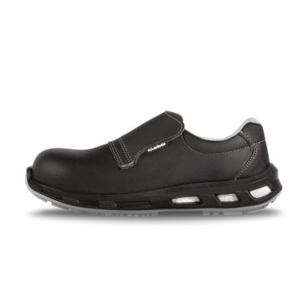 JALCARBO-JYJY217-42 Jallatte JY217 Unisex Black Polymer Toe Capped Safety Shoes, UK 8, EU 42