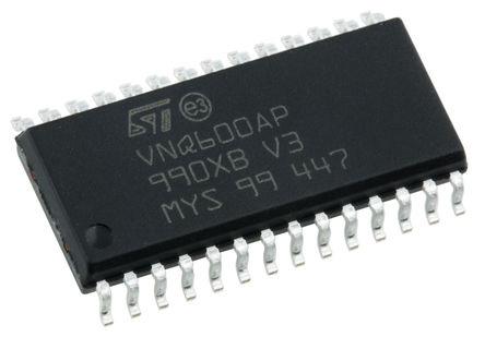 M41ST87WMX6TR STMicroelectronics , Real Time Clock (RTC), 128B RAM Serial-I2C, 28-Pin SOX