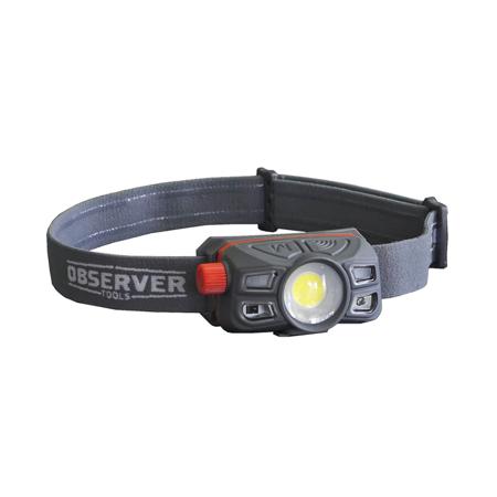 OBS-HL350 LED Head Torch For Hard Hats 450 lm, 150 m Range