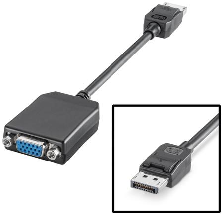 6ES76483AG000XA0 Siemens Male DisplayPort to Female VGA Display Port Adapter, 178mm