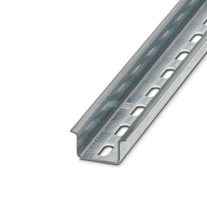 1206599 Phoenix Contact Steel Perforated DIN Rail, 2000mm x 35mm x 15mm